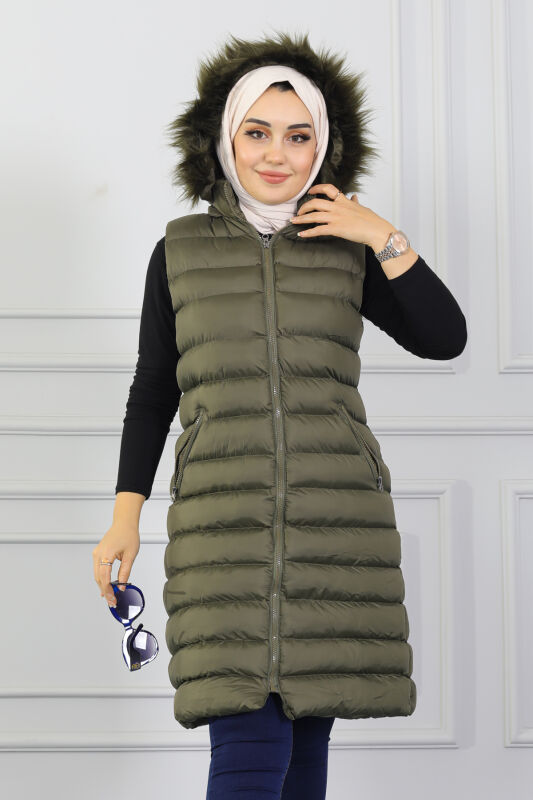 Hınıs Şişme Yelek TS0565 Haki - 5