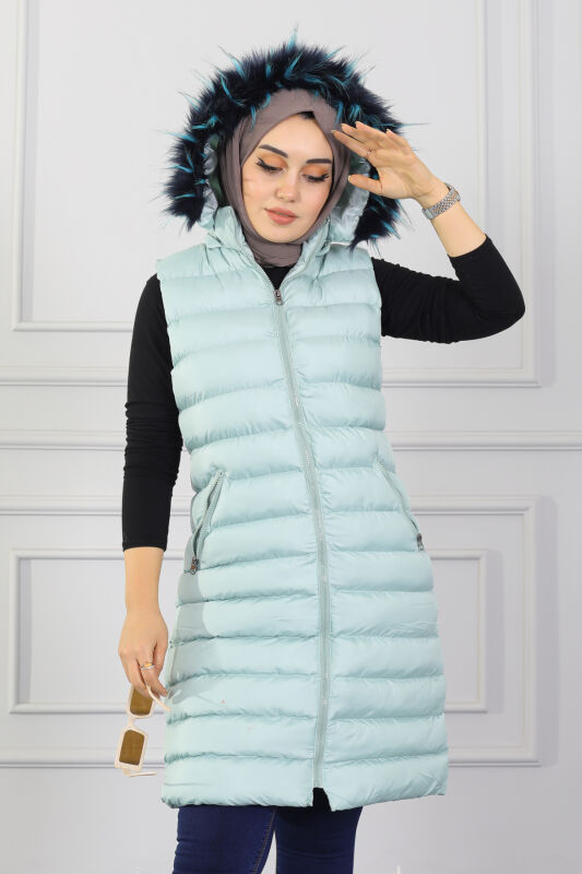 Hınıs Şişme Yelek TS0565 Mint - 6
