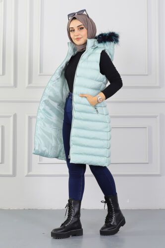 Hınıs Şişme Yelek TS0565 Mint - 5