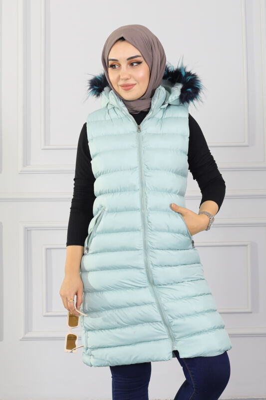 Hınıs Şişme Yelek TS0565 Mint - 7