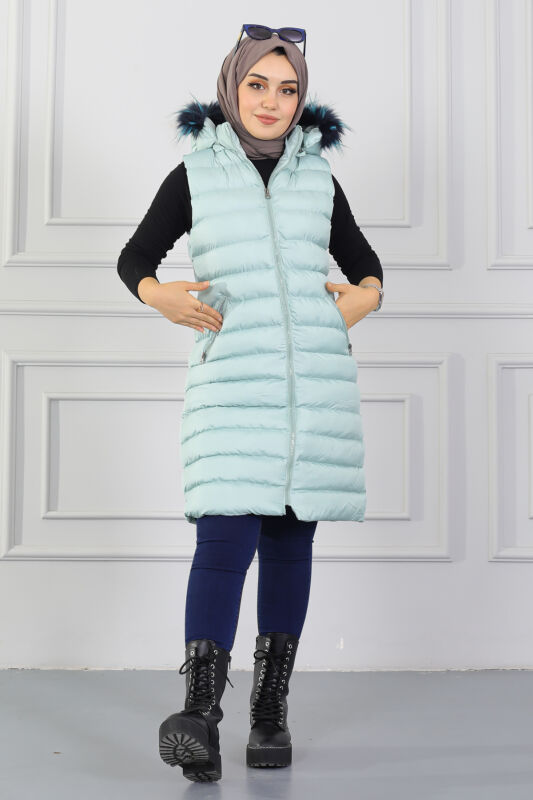 Hınıs Şişme Yelek TS0565 Mint - 2