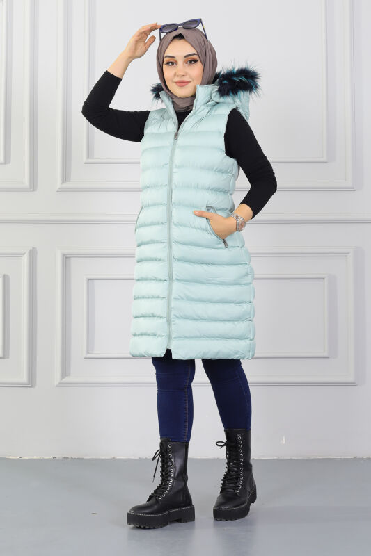 Hınıs Şişme Yelek TS0565 Mint - 1