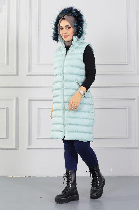 Hınıs Şişme Yelek TS0565 Mint - 3