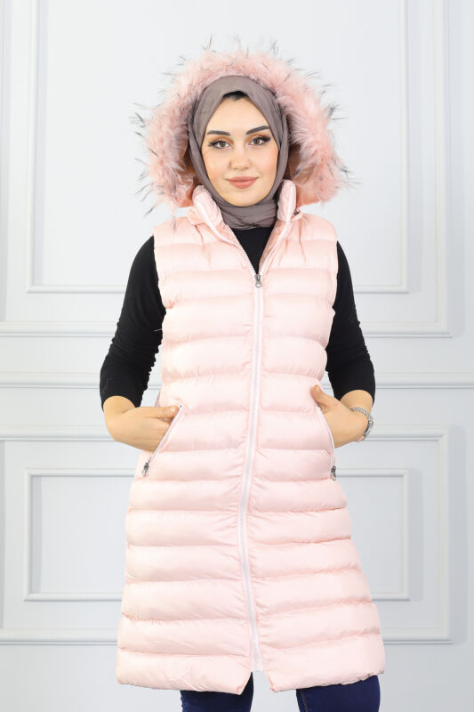 Hınıs Şişme Yelek TS0565 Pudra - 7