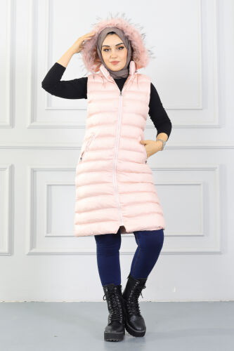Hınıs Şişme Yelek TS0565 Pudra - 1