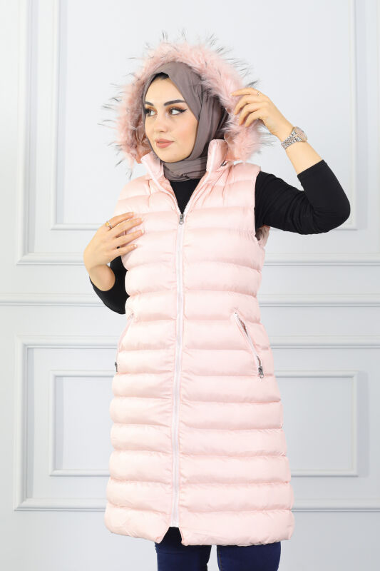 Hınıs Şişme Yelek TS0565 Pudra - 6