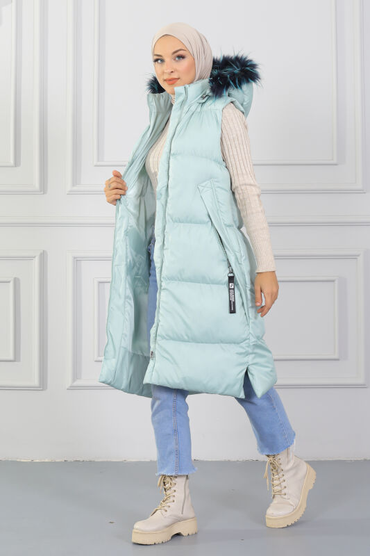 North İce Şişme Yelek TS0569 Mint - 7