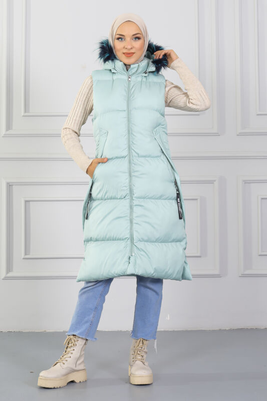 North İce Şişme Yelek TS0569 Mint - 1
