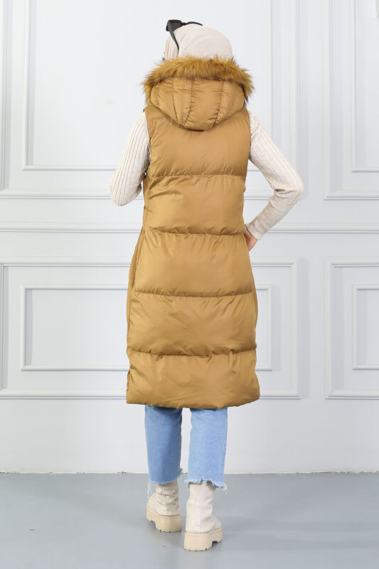 North İce Şişme Yelek TS0569 Taba - 4