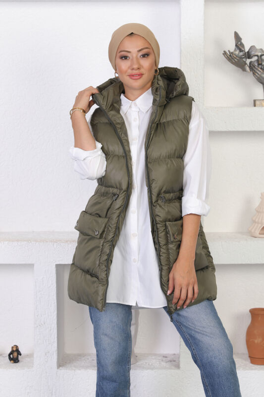 Harbin Şişme Yelek TS0566 Haki - 7
