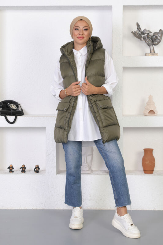 Harbin Şişme Yelek TS0566 Haki - 5