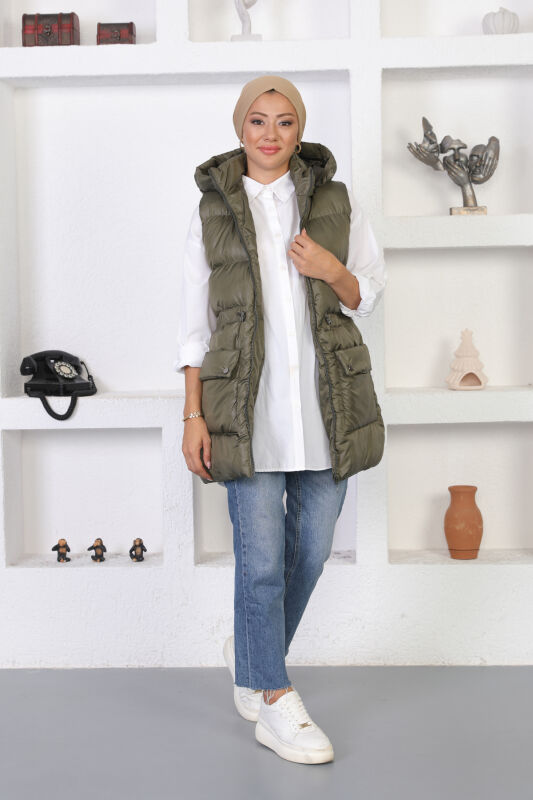 Harbin Şişme Yelek TS0566 Haki - 4