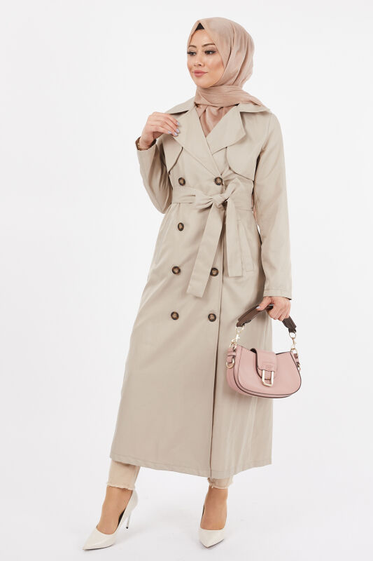 Yeleli Trenç TS0339 Bej - 3