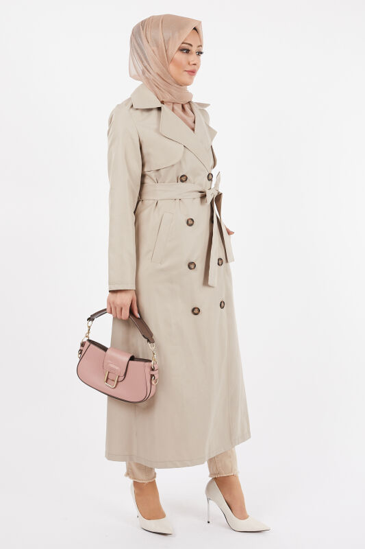 Yeleli Trenç TS0339 Bej - 2